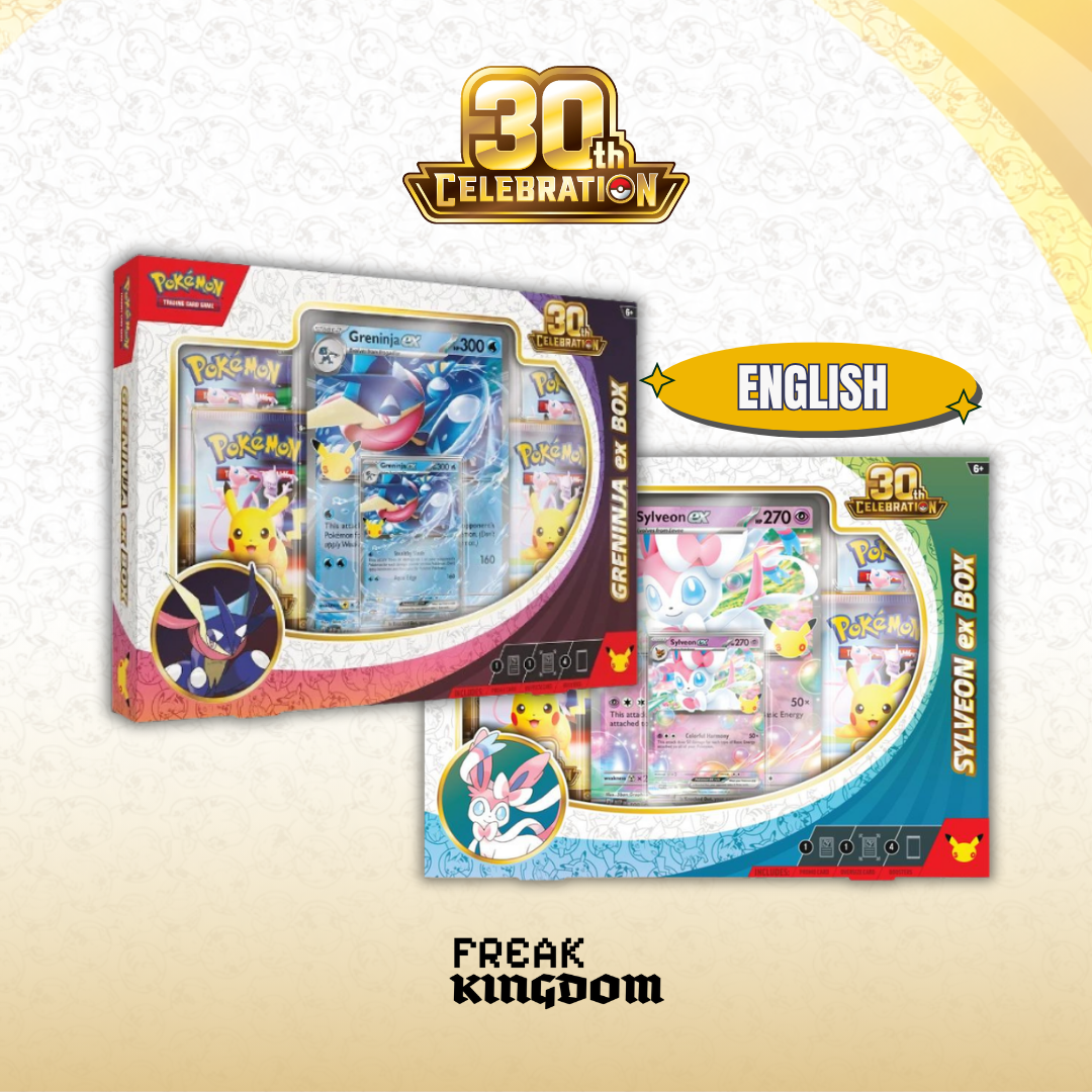 Mega Box 30 Aniversario Pokémon TCG inglés