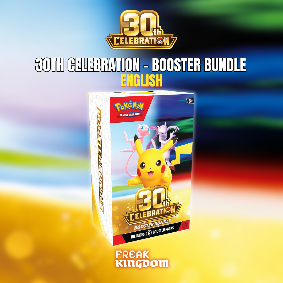 Booster Bundle 30 Aniversario Pokémon TCG en inglés