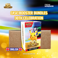 Case de 25 Booster Bundles 30 Aniversario Pokémon TCG en inglés