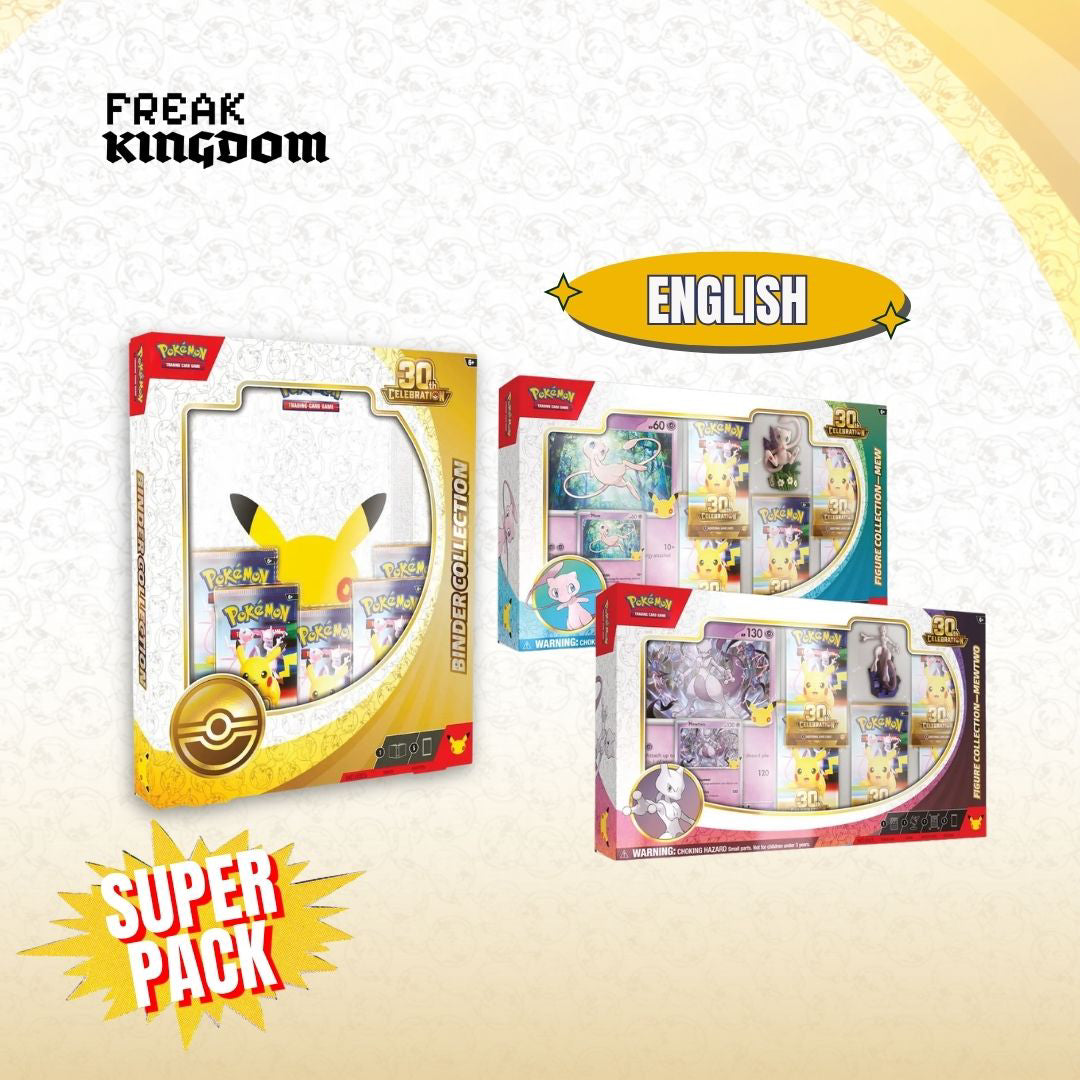 Pack segunda tanda 2 figure collection y binder 30 aniversario