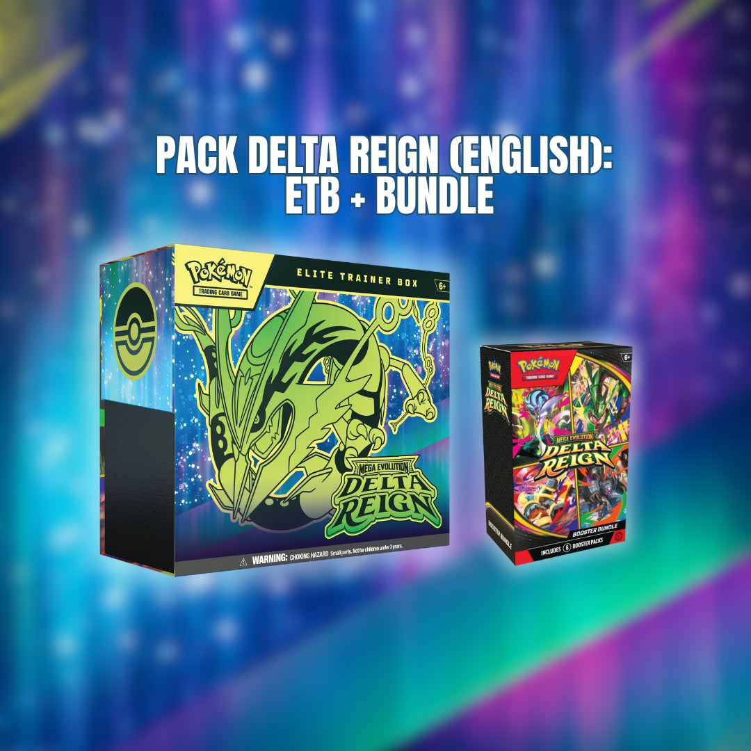 Pack ETB + Bundle Delta Reign Pokémon TCG en inglés