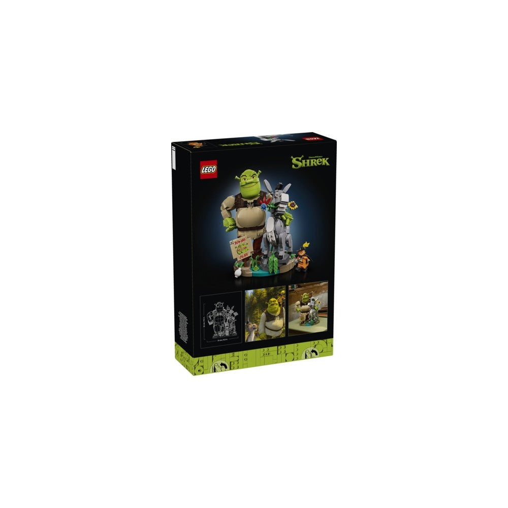 LEGO Shrek, Asno y Gato con Botas: vista del set