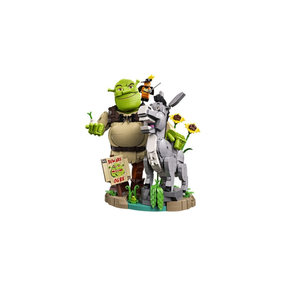 LEGO Shrek, Asno y Gato con Botas: personajes